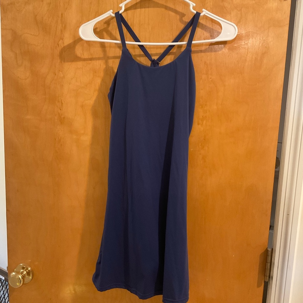 Amazon Navy Blue Strappy Athletic Dress